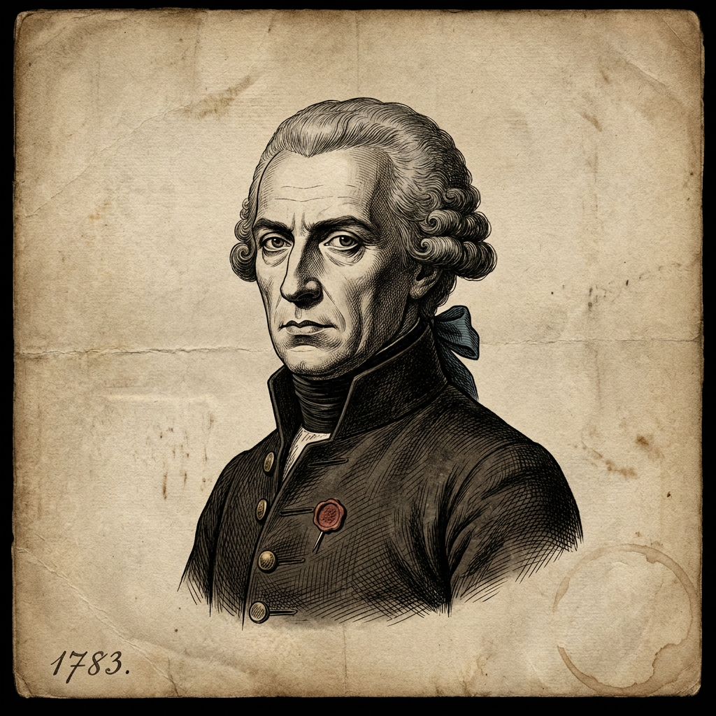 Ritratto del Burocrate Prussiano del 1783